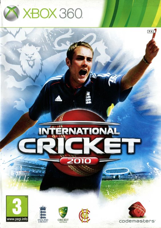 International Cricket 2010 box art for Xbox 360